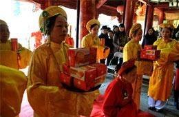 Hội xuân làng Trung Lễ